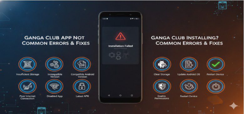 Ganga Club App Not Installing? Common Errors & Fixes